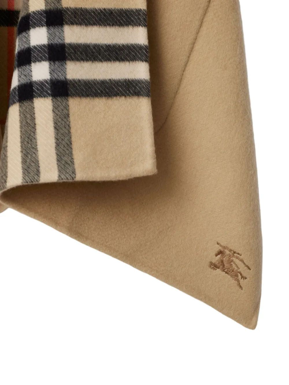 BURBERRY Solid Check Knitwear Unisex Sweater