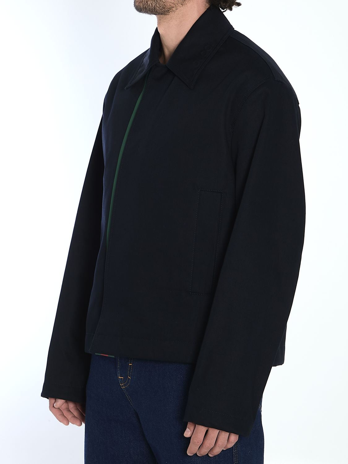 GUCCI Cotton Gabardine Jacket - Size IT 48