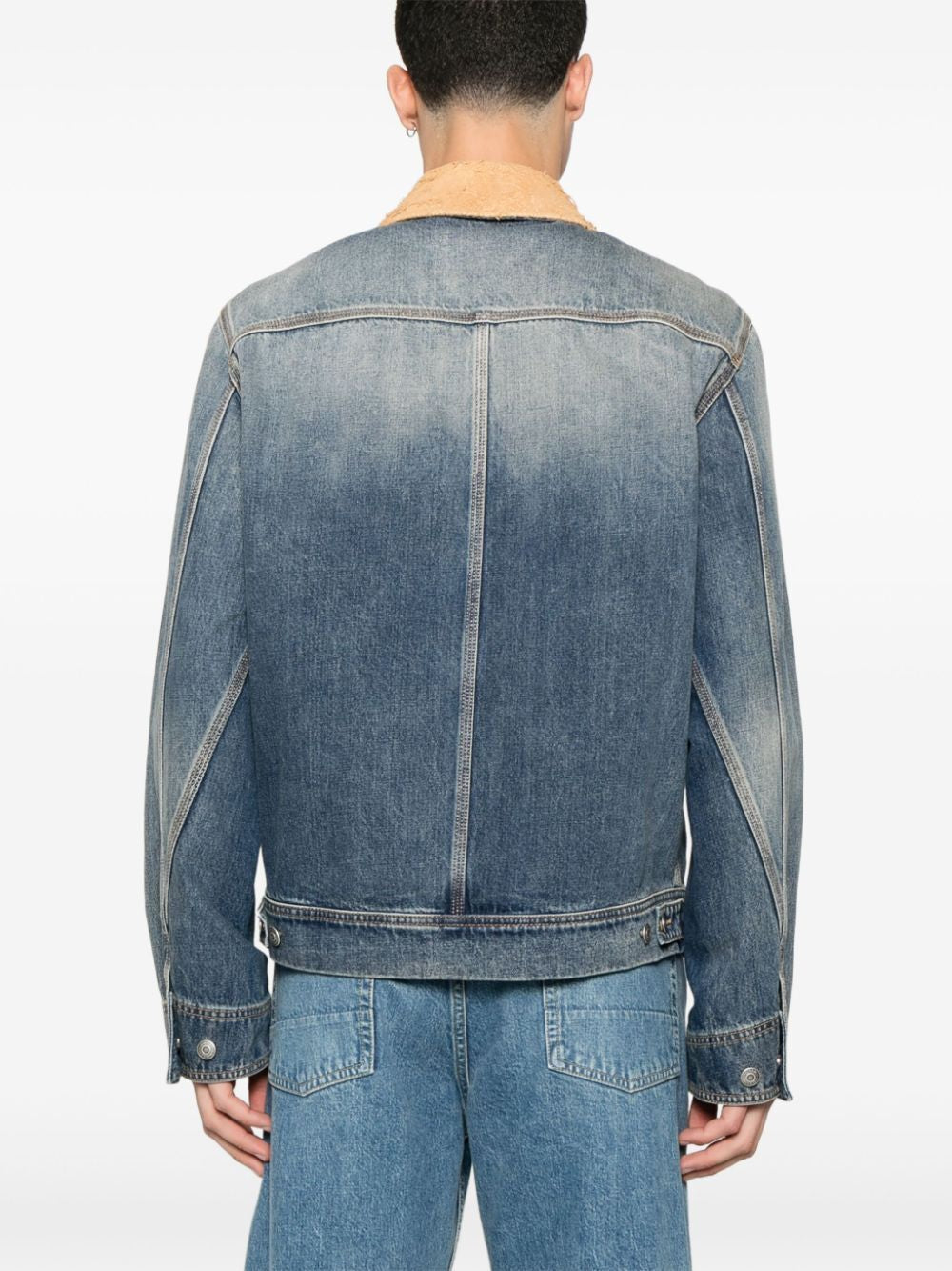 ALEXANDER MCQUEEN Denim Workwear Jacket - SS25 for Men