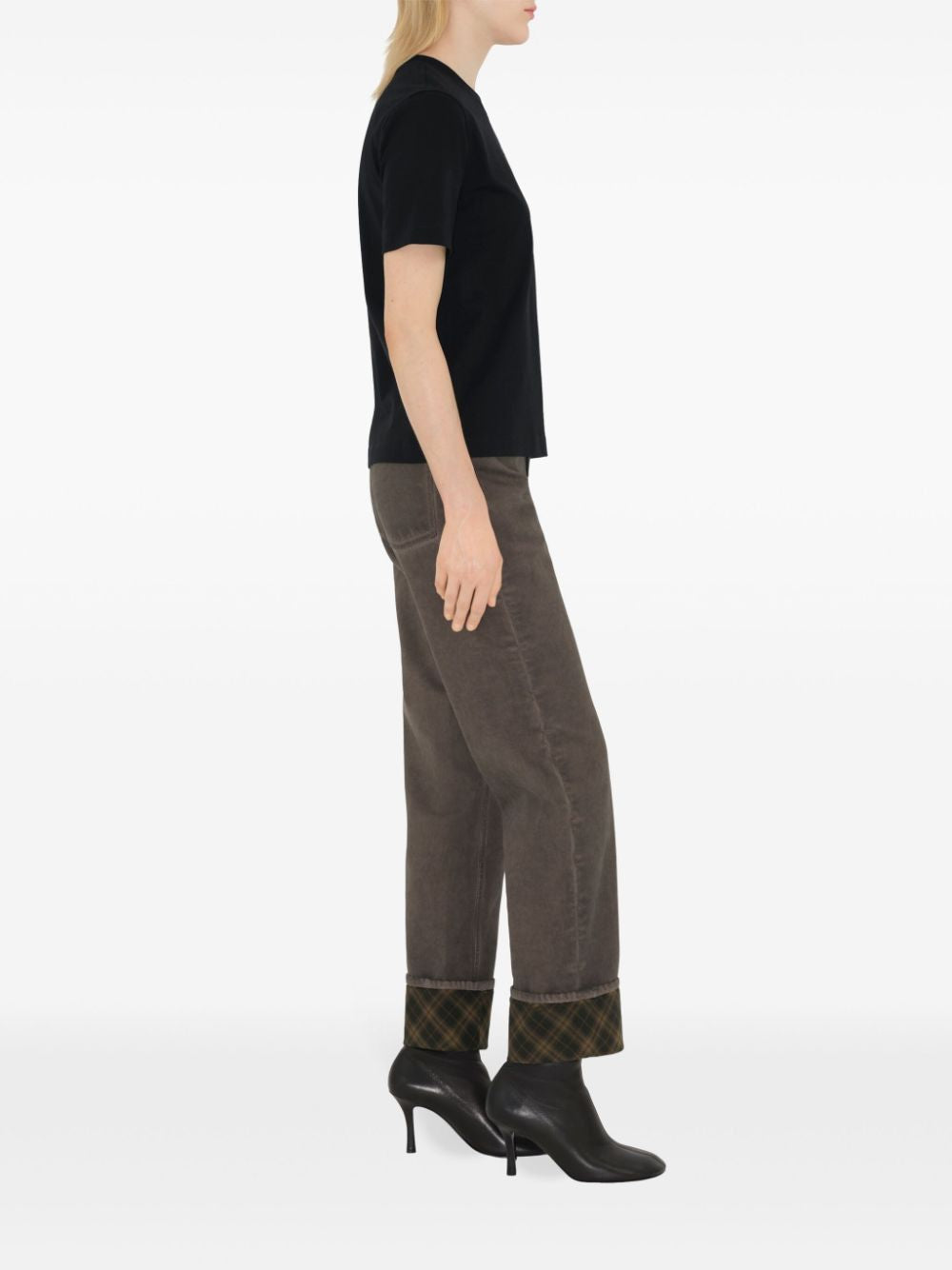 BURBERRY Cotton T-Shirt for Women - Fall 2024 Collection