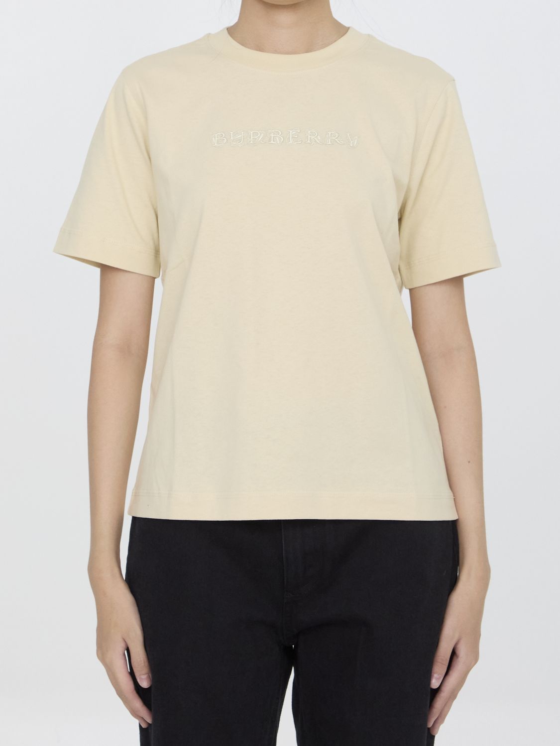 BURBERRY Women's Cotton T-Shirt - SS25 Collection