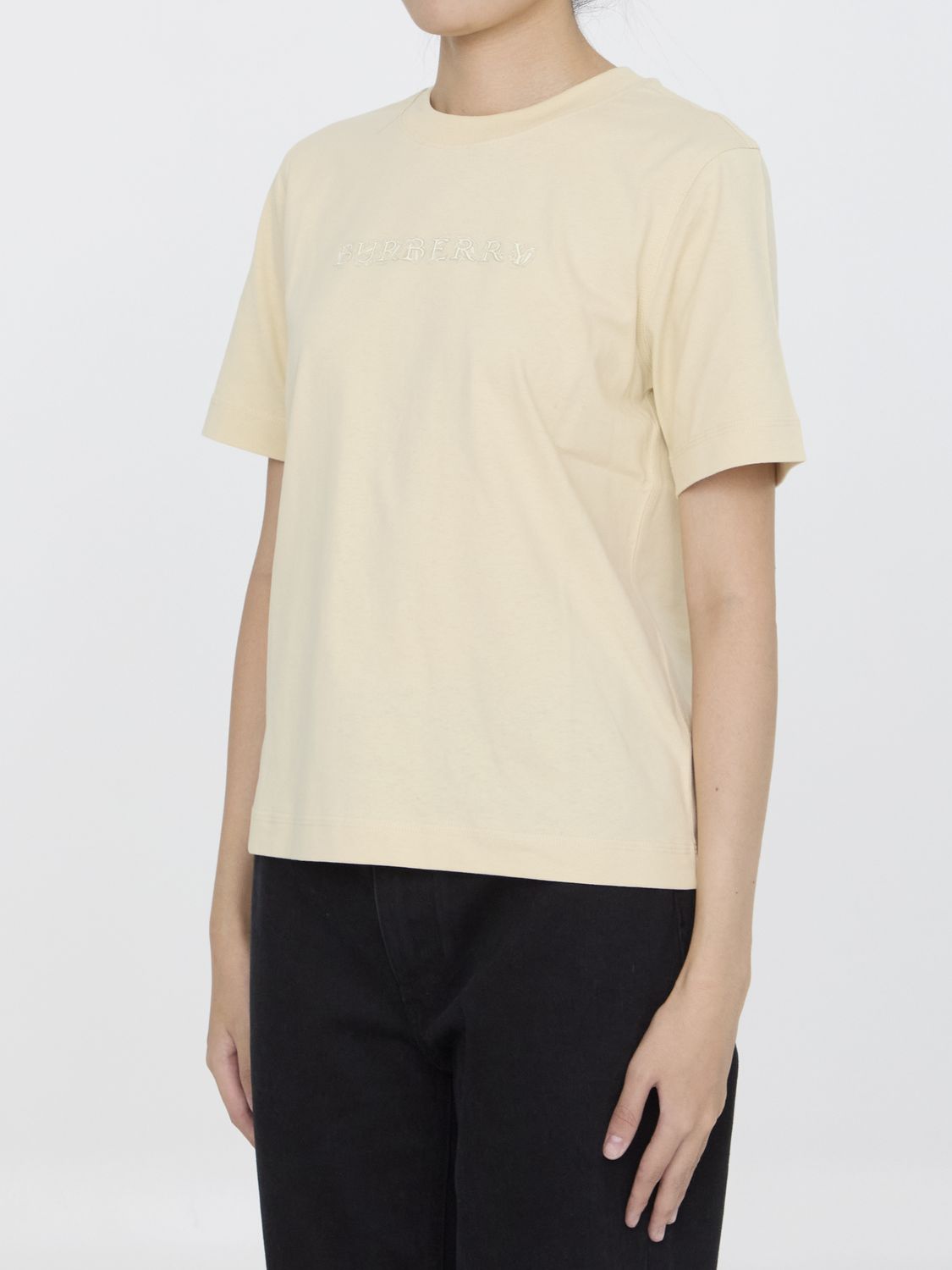 BURBERRY Women's Cotton T-Shirt - SS25 Collection