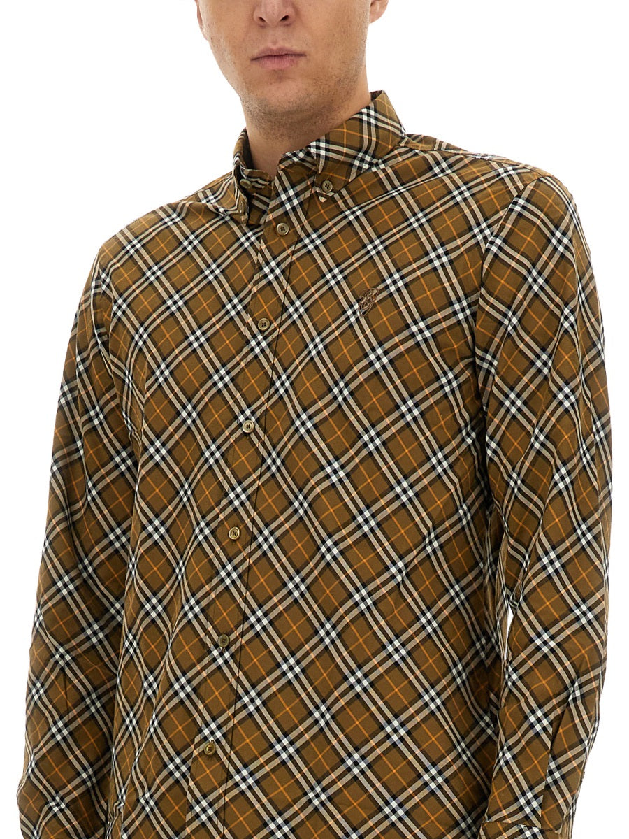 BURBERRY Classic Check Shirt - Size M