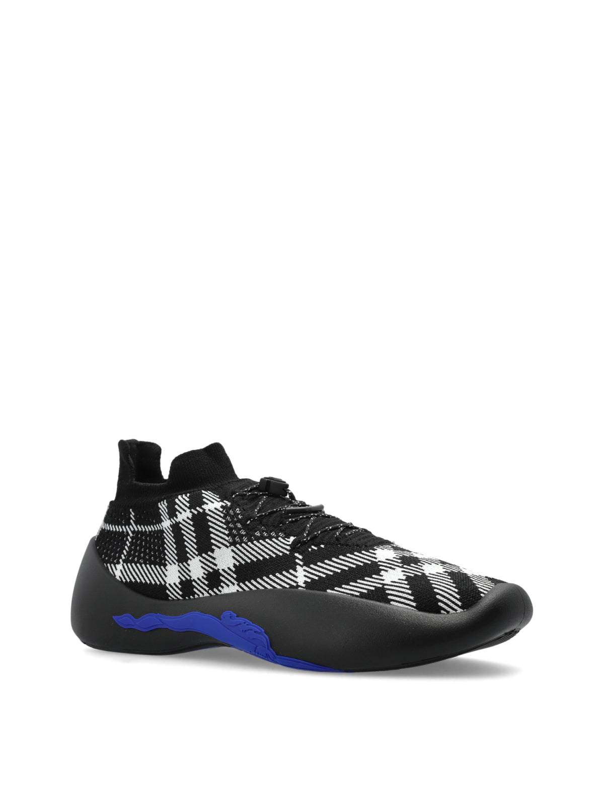 BURBERRY Neptune Check Logo Sneakers for Men