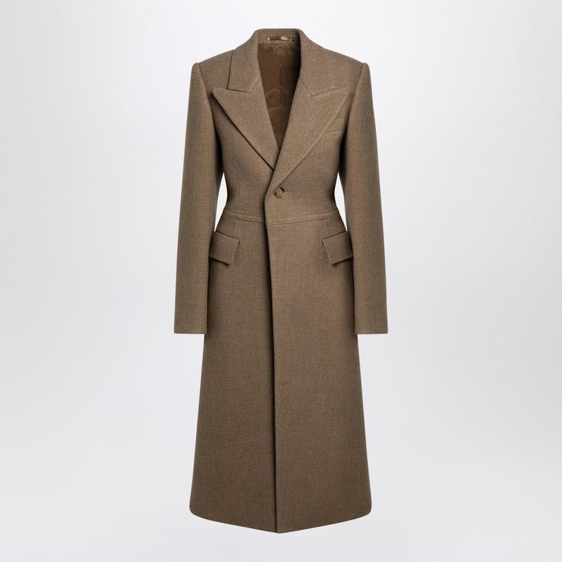 BURBERRY Classic Single-Breasted Wool Jacket for Women