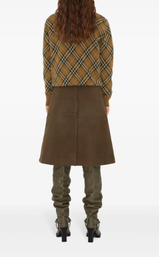 BURBERRY Embroidered Wool Blend Sweater for Women