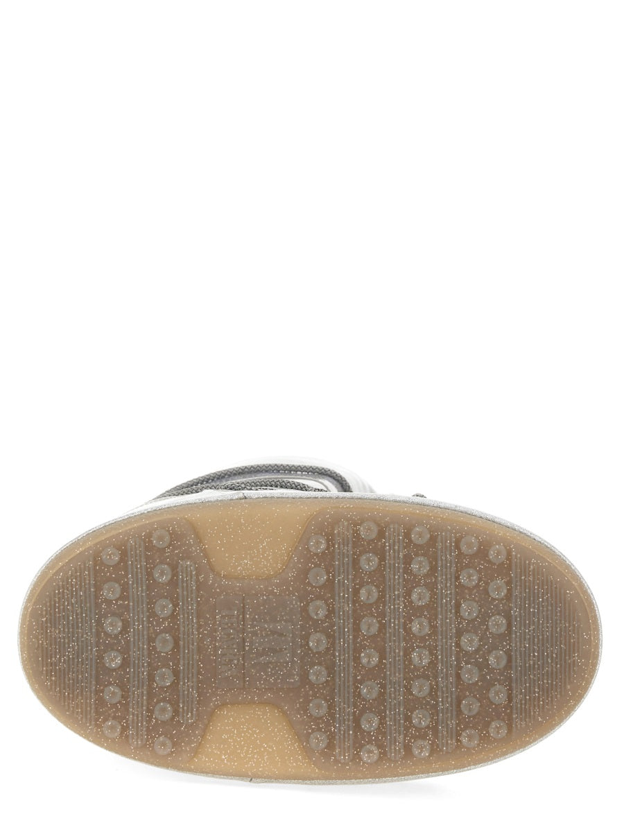 MOON BOOT High Glitter Slip-On Boots