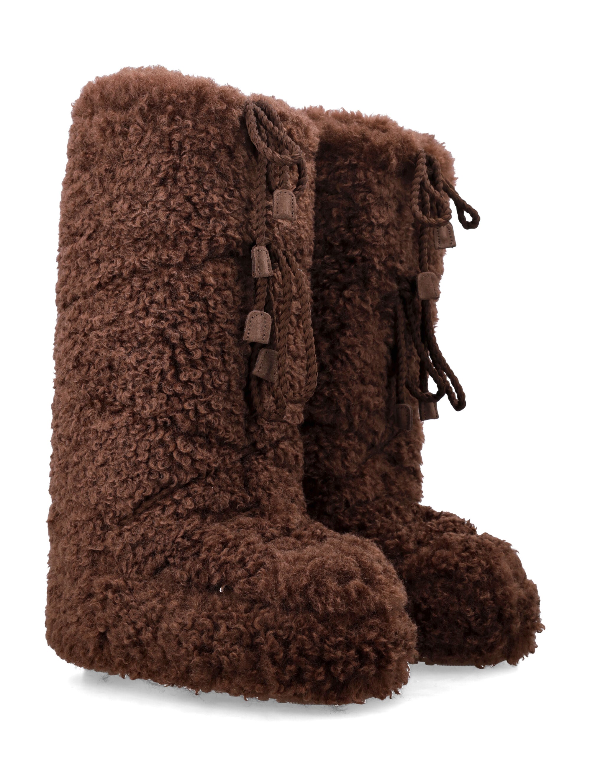 MOON BOOT Curly High-Top Winter Boot