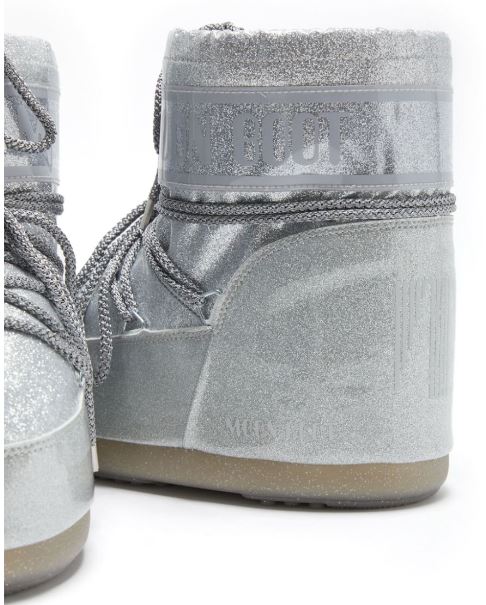 MOON BOOT Mini Glitter Ankle Boots