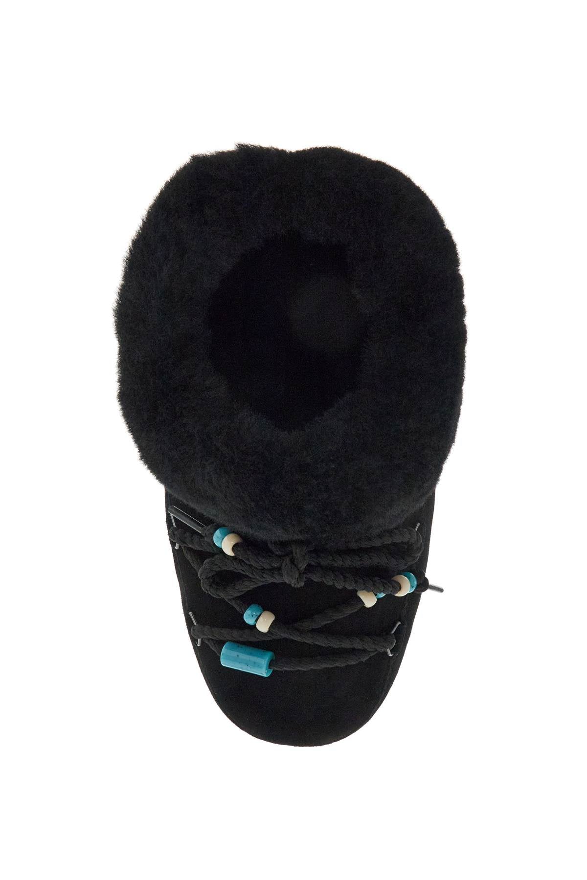 Suede Flat Moon Boots for Women