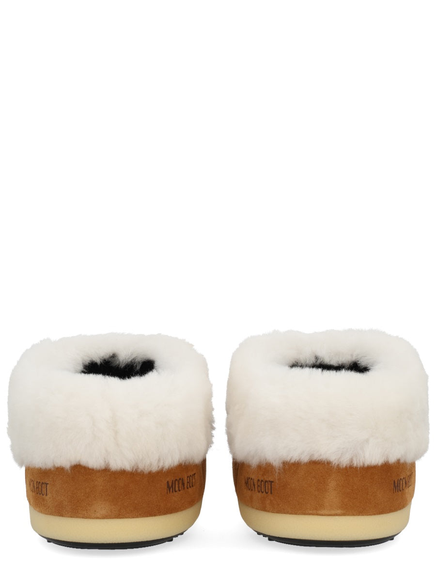 JUNYA WATANABE MAN X NEW BALANCE Moon Boot EVX Flat with Sheepskin Trim for Women