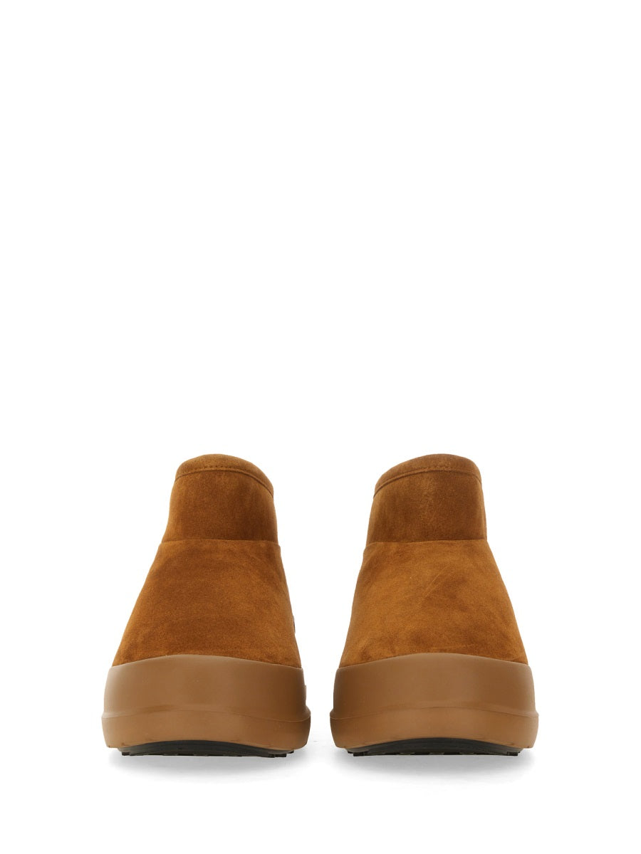 MOON BOOT Unisex Suede Mini Boots