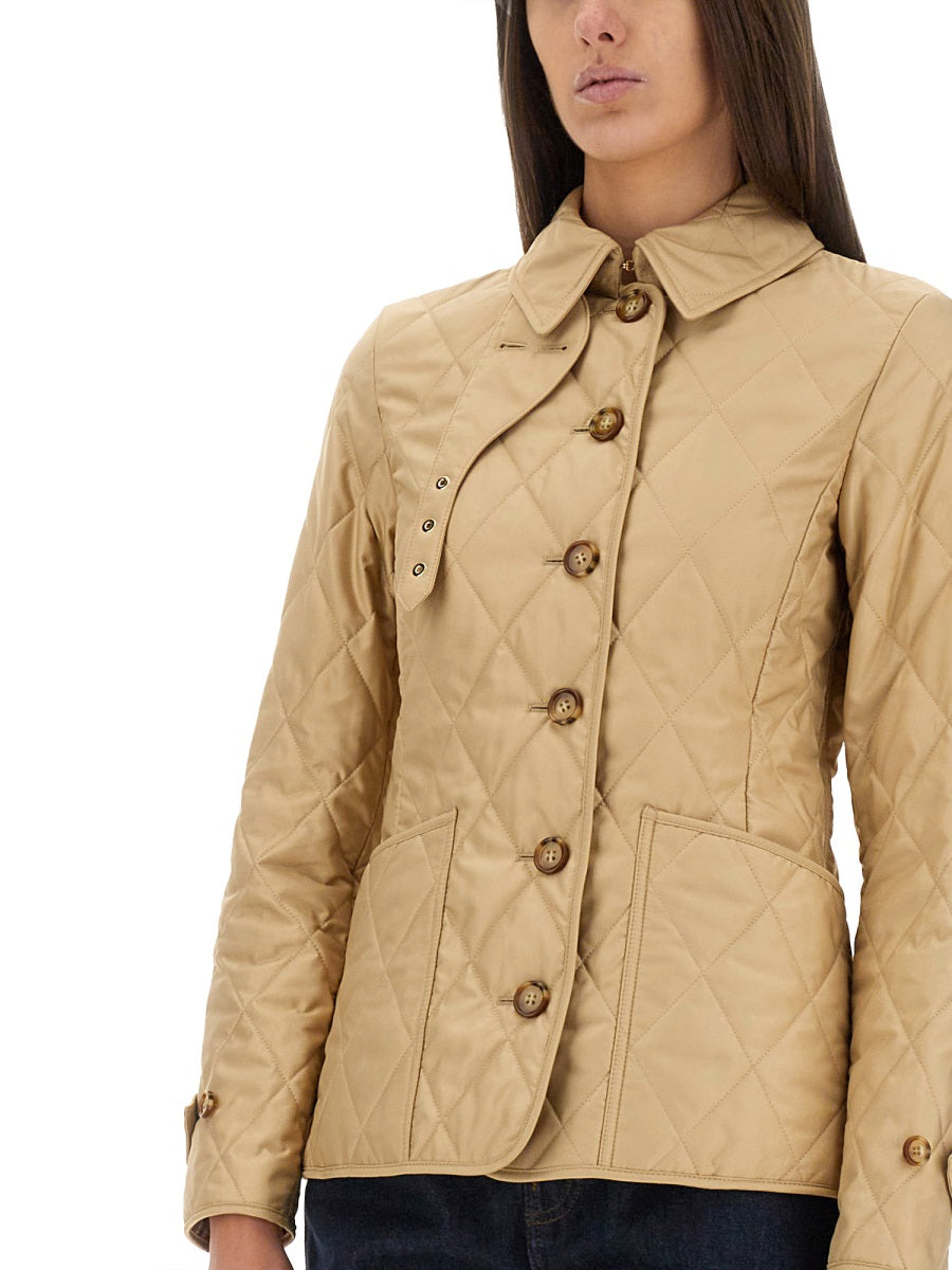 BURBERRY Diamond-Shaped Down Jacket for Women