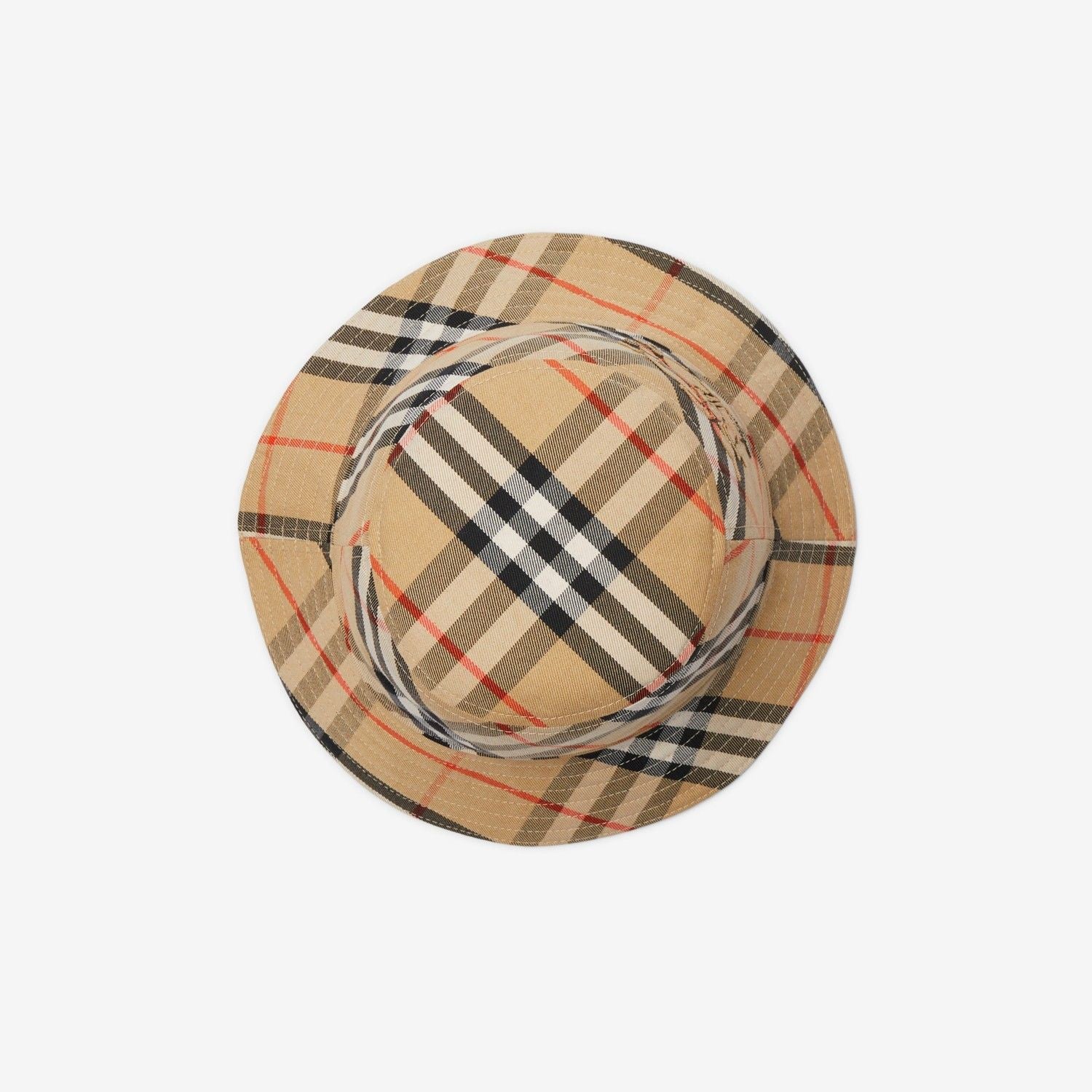 BURBERRY Mini Check Bucket Hat