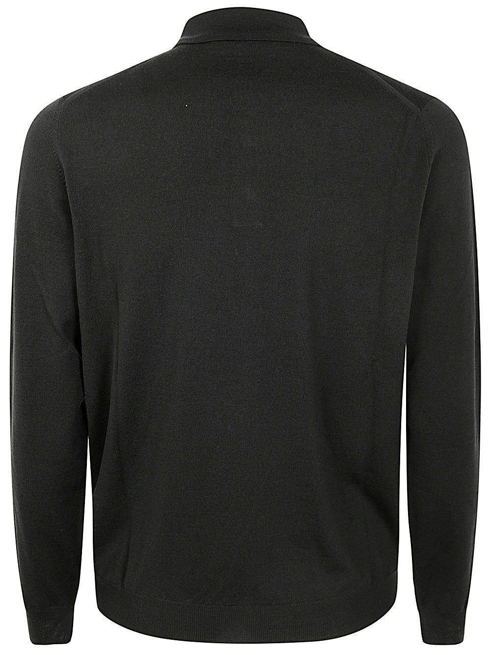 ZANONE Slim Fit Long Sleeve Polo for Men