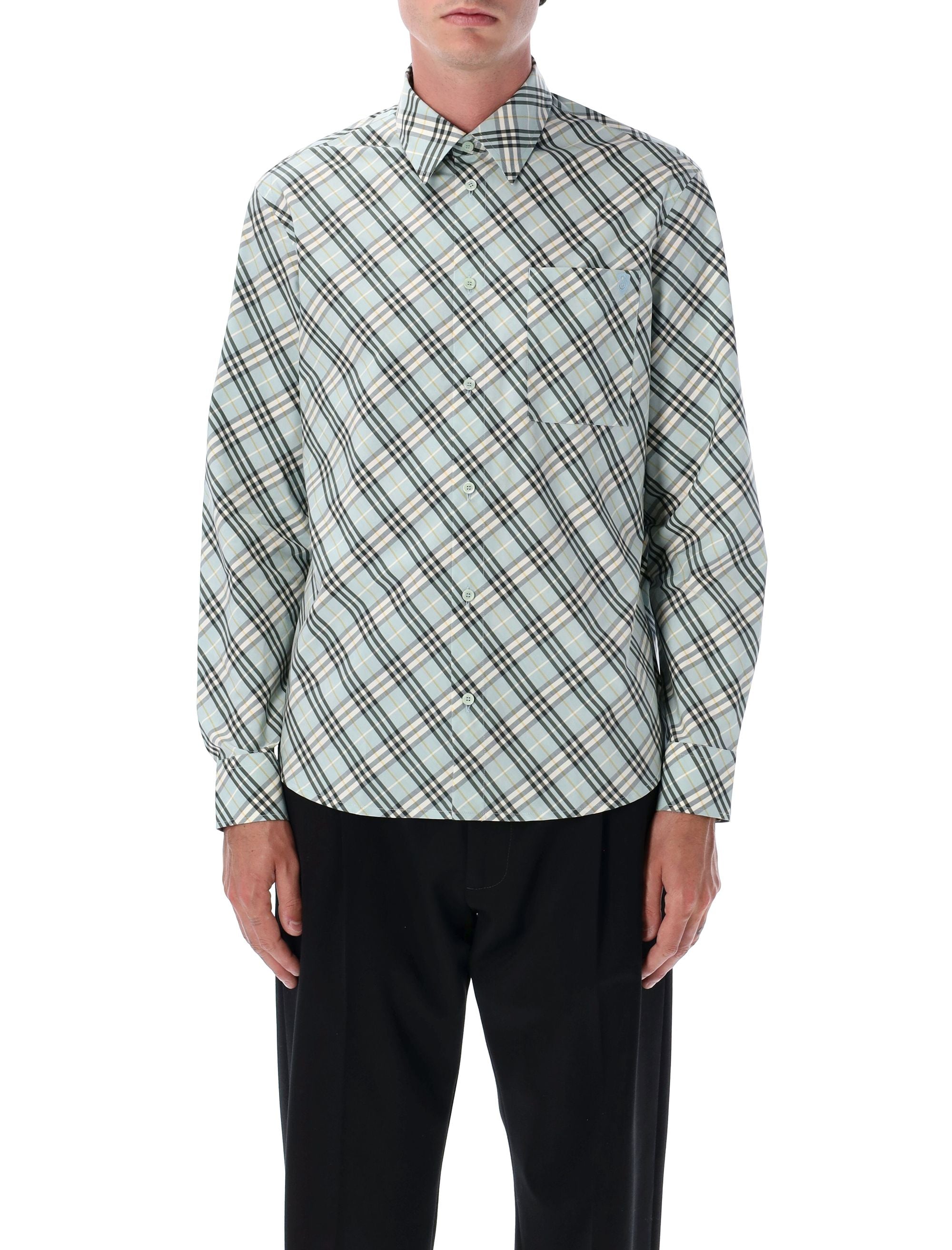 BURBERRY Breeze IP Check Men's Shirt - SS25 Collection