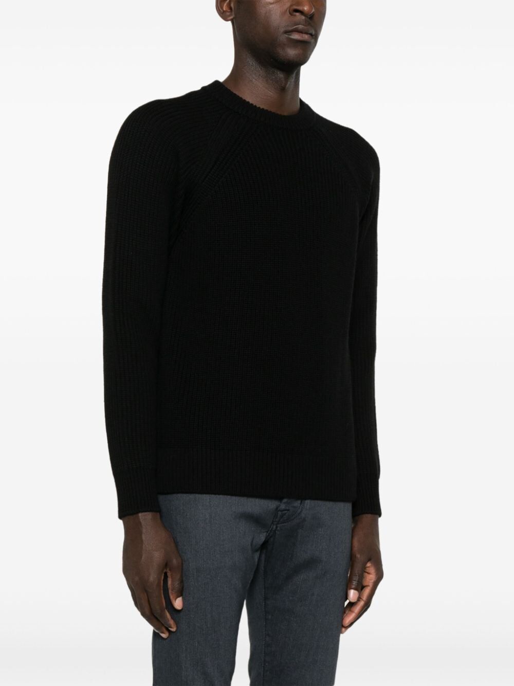 ZANONE Slim Fit Crewneck Knit Sweater