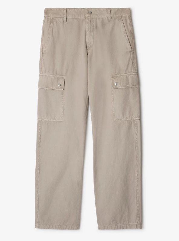 BURBERRY Men's Cotton Trousers - Heron Style