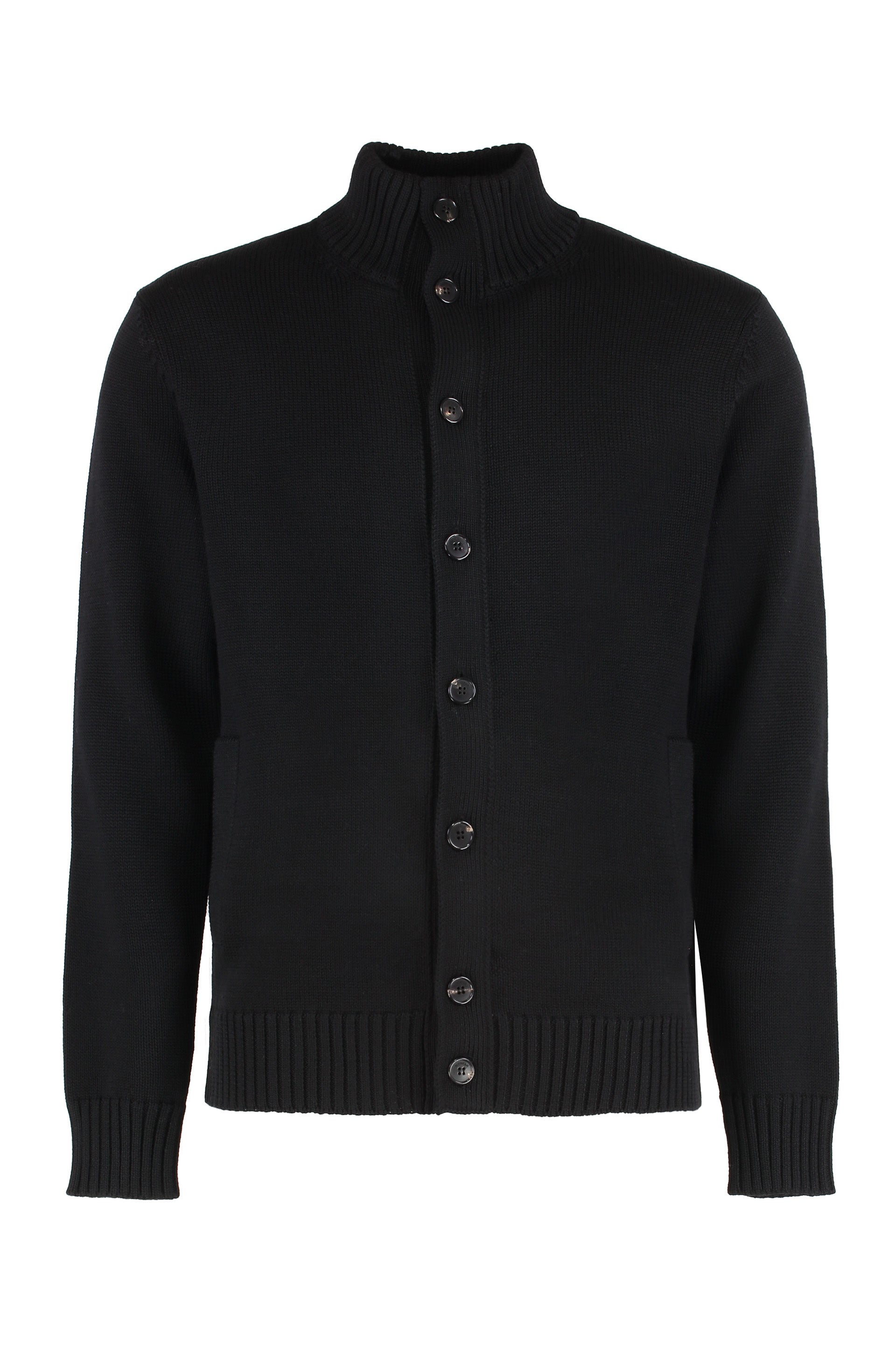 SLOWEAR Elegant Virgin Wool Cardigan