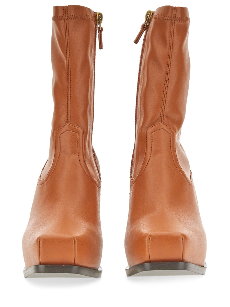 STELLA MCCARTNEY Stylish High Heeled Cowboy Boots