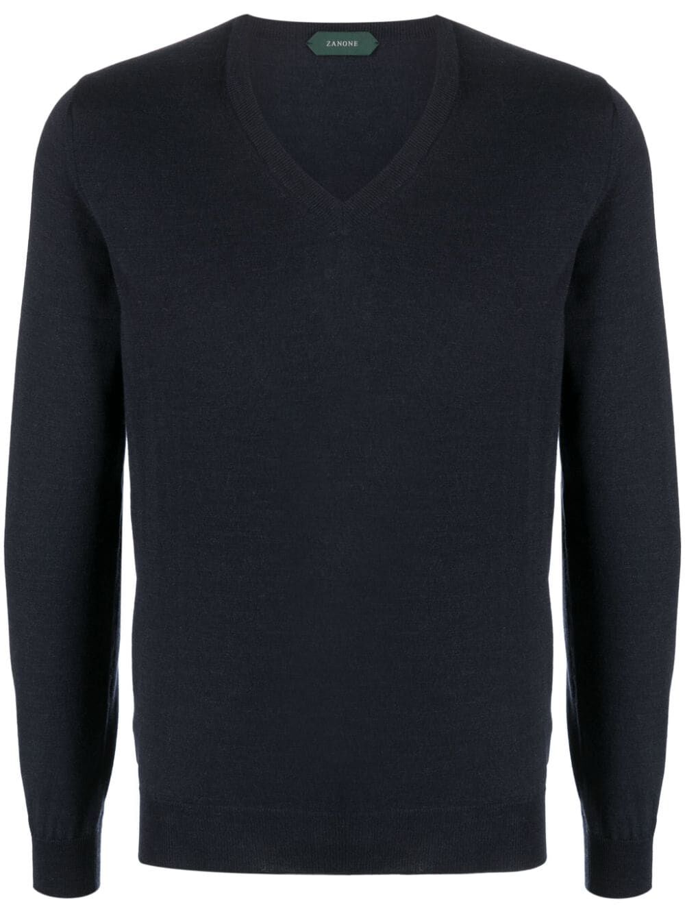 ZANONE Classic V-Neck Sweater for Men