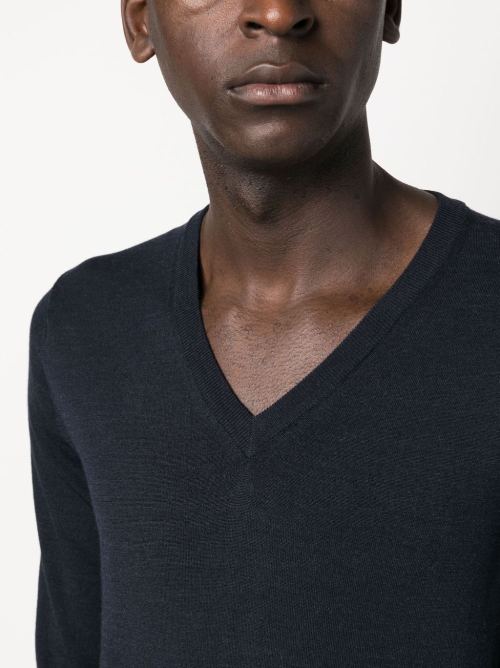 ZANONE Classic V-Neck Sweater for Men
