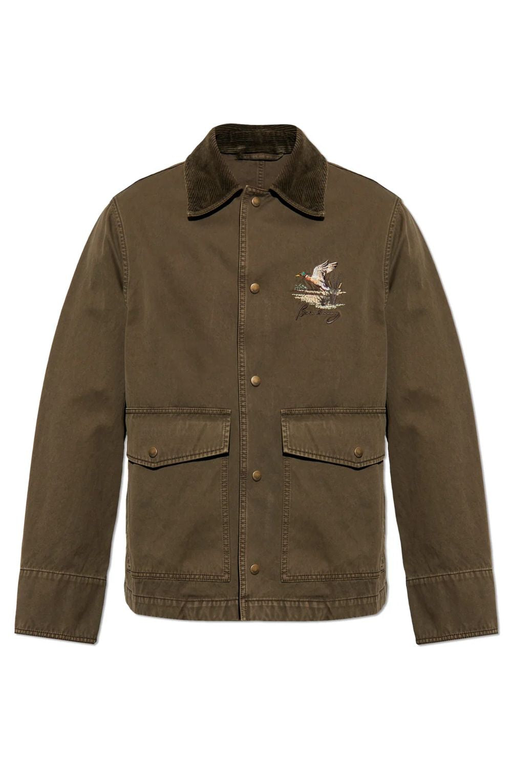 BURBERRY Cotton Utility Jacket for Men