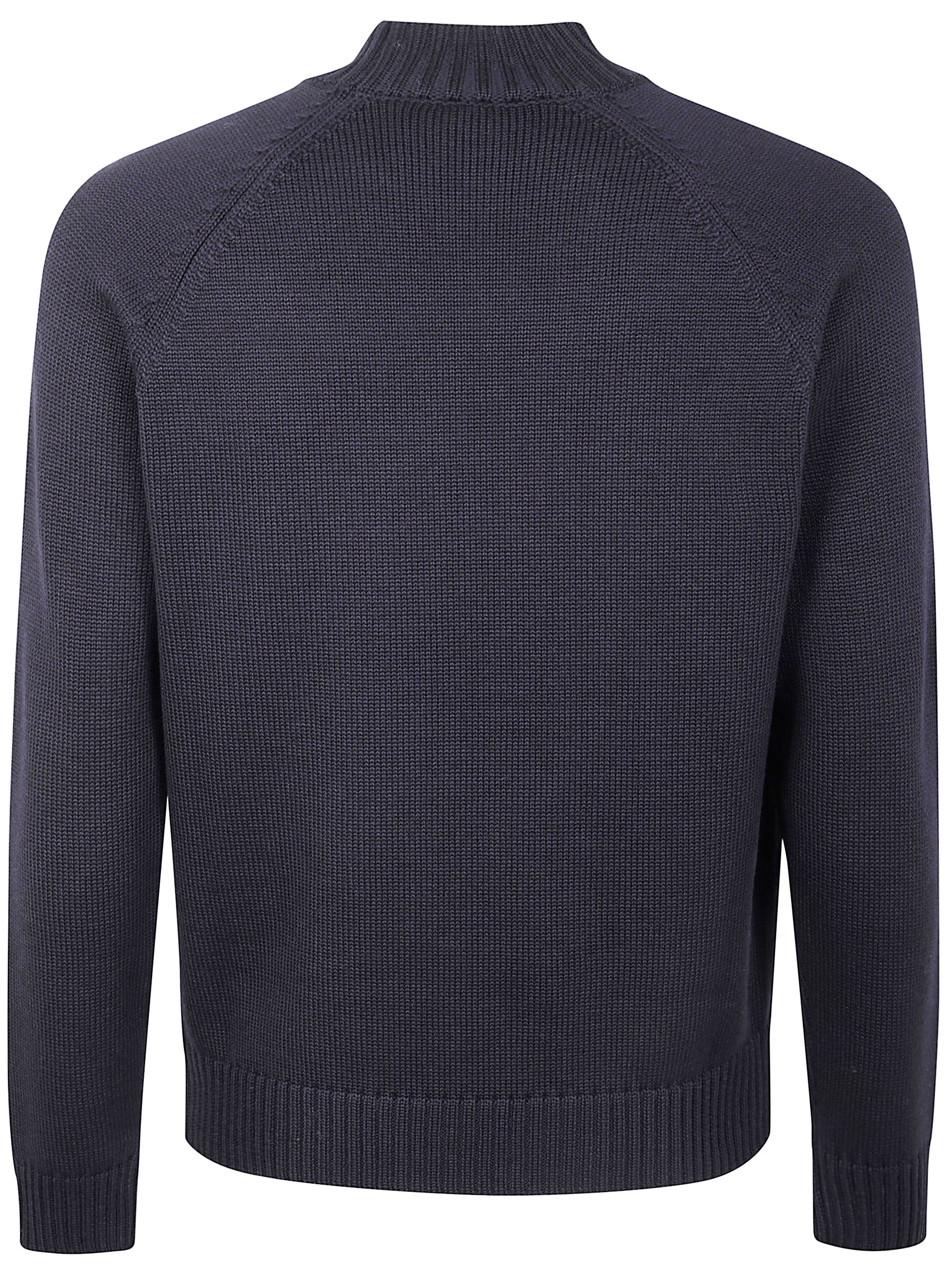 SLOWEAR Crew Neck Virgin Wool Sweater for Men
