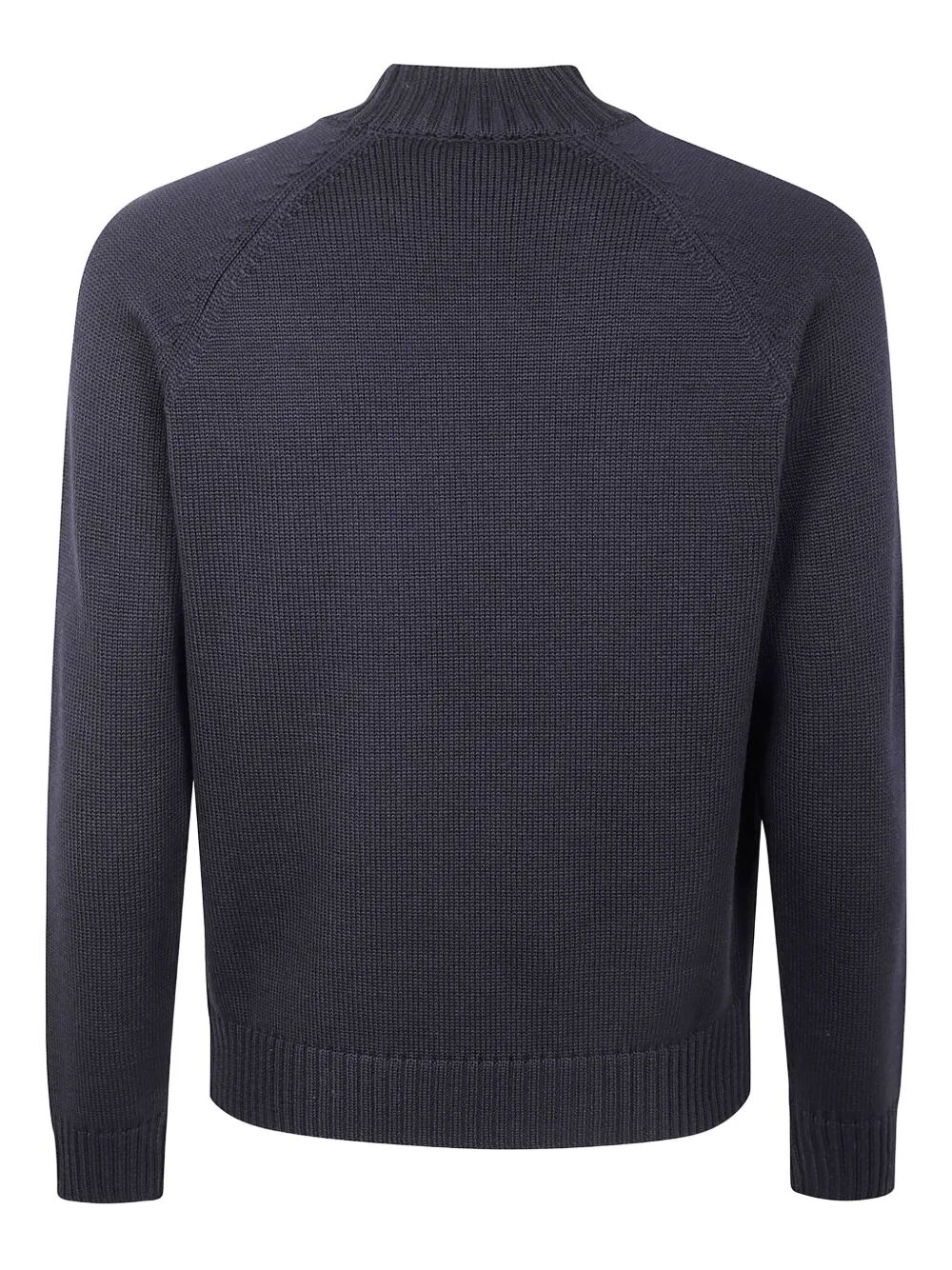 ZANONE Slim Fit Raglan Sleeved Mock Neck Sweater