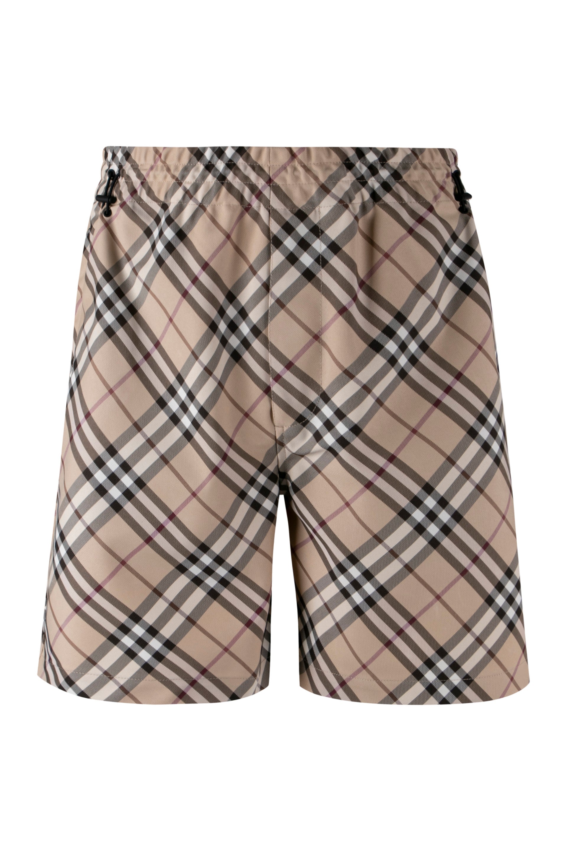BURBERRY Checkered Design Shorts for Men