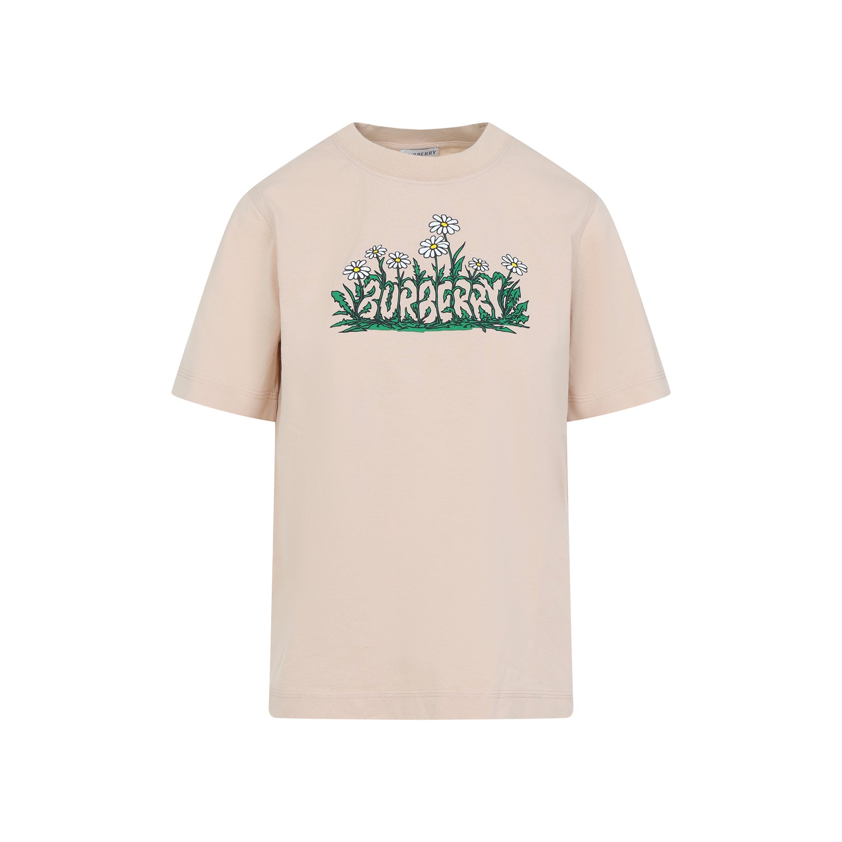 BURBERRY Cotton T-Shirt for Women - SS25 Collection