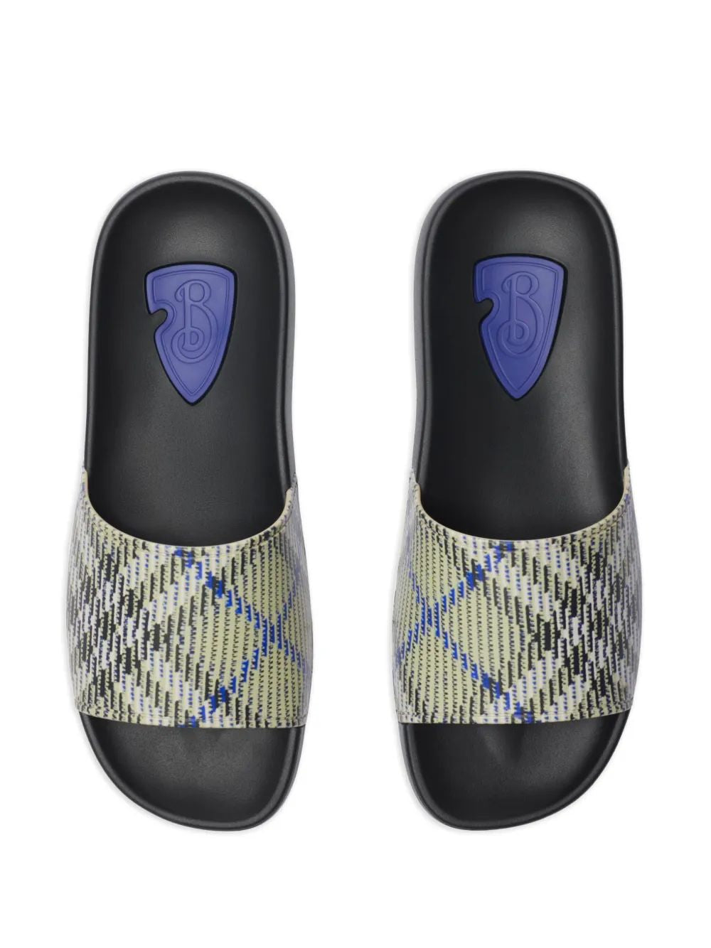 BURBERRY Dive Check Sandals for Men