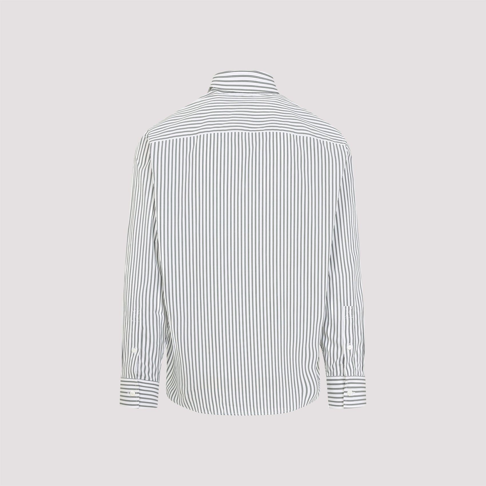 BURBERRY Printed Poplin Shirt for Men - SS25 Collection