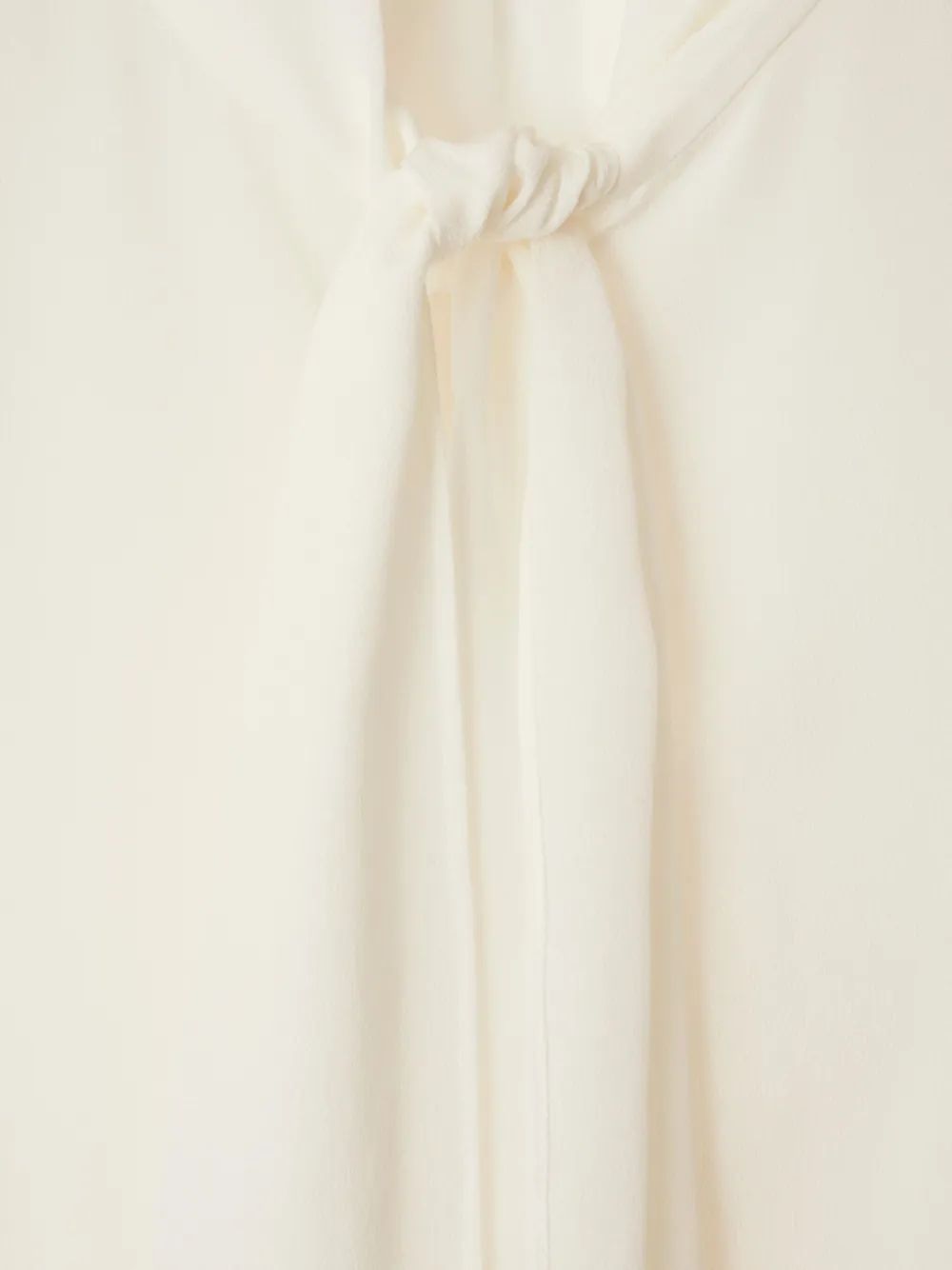 BURBERRY Lavalier Collar Silk Blouse for Women