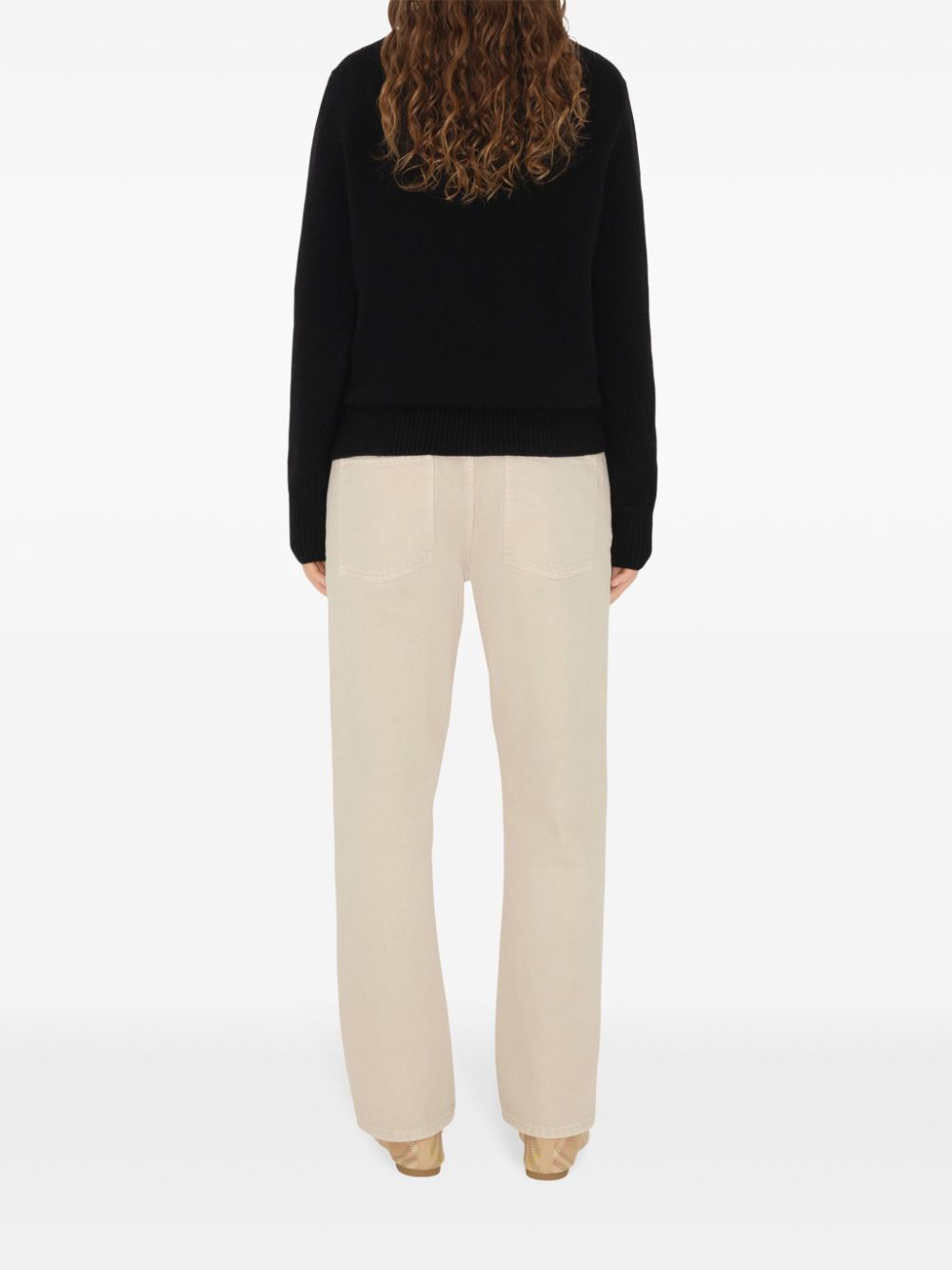 BURBERRY Luxurious Wool and Cashmere Blend Pullover for Women