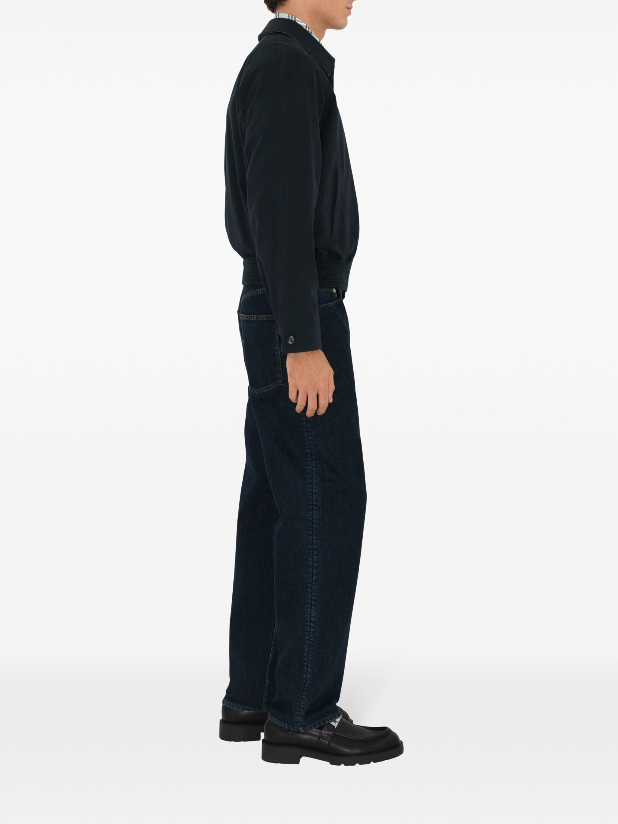 BURBERRY Men's Mini Harrington Cotton Jacket - Comfortable Fit