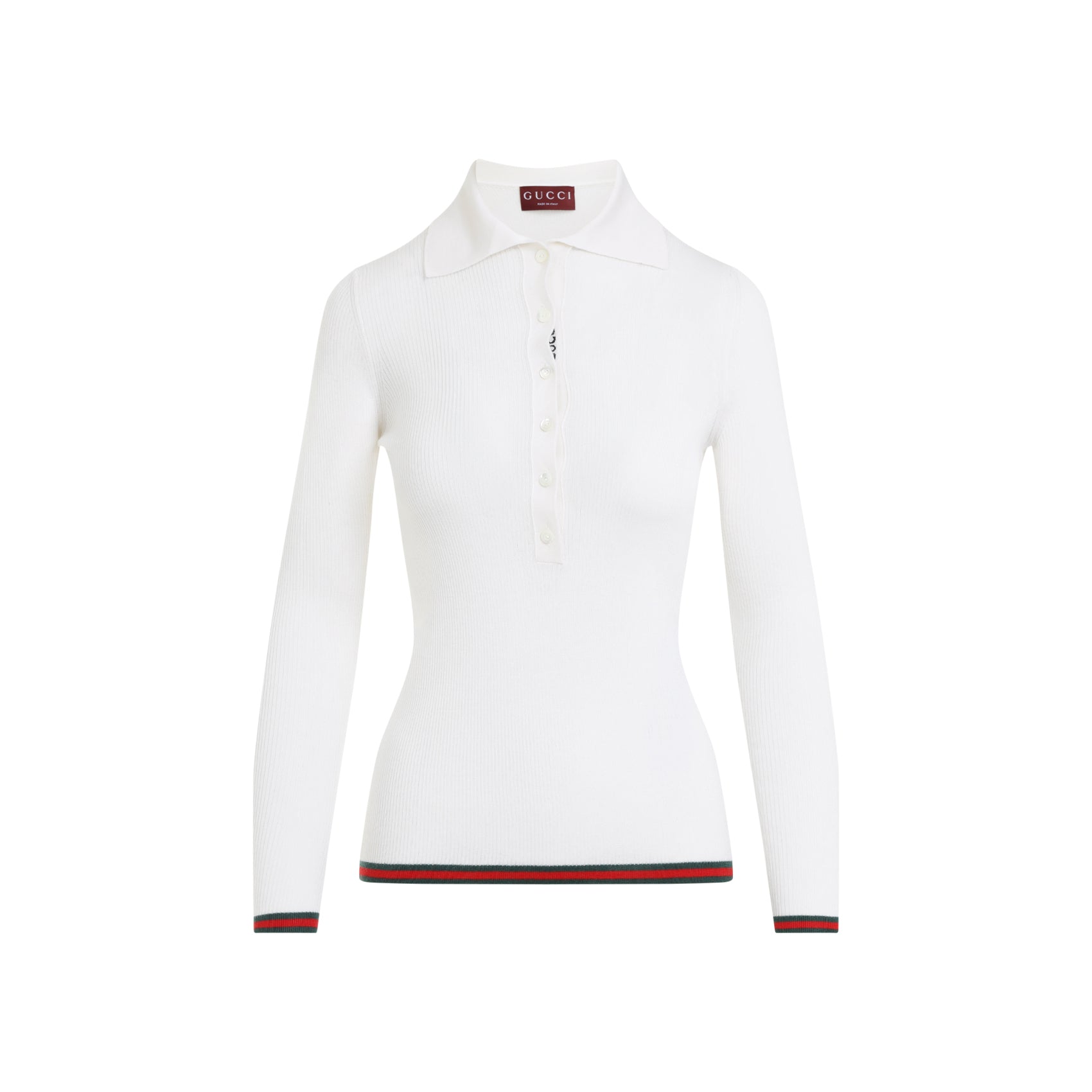 GUCCI Polo Knit Sweater for Women - SS25
