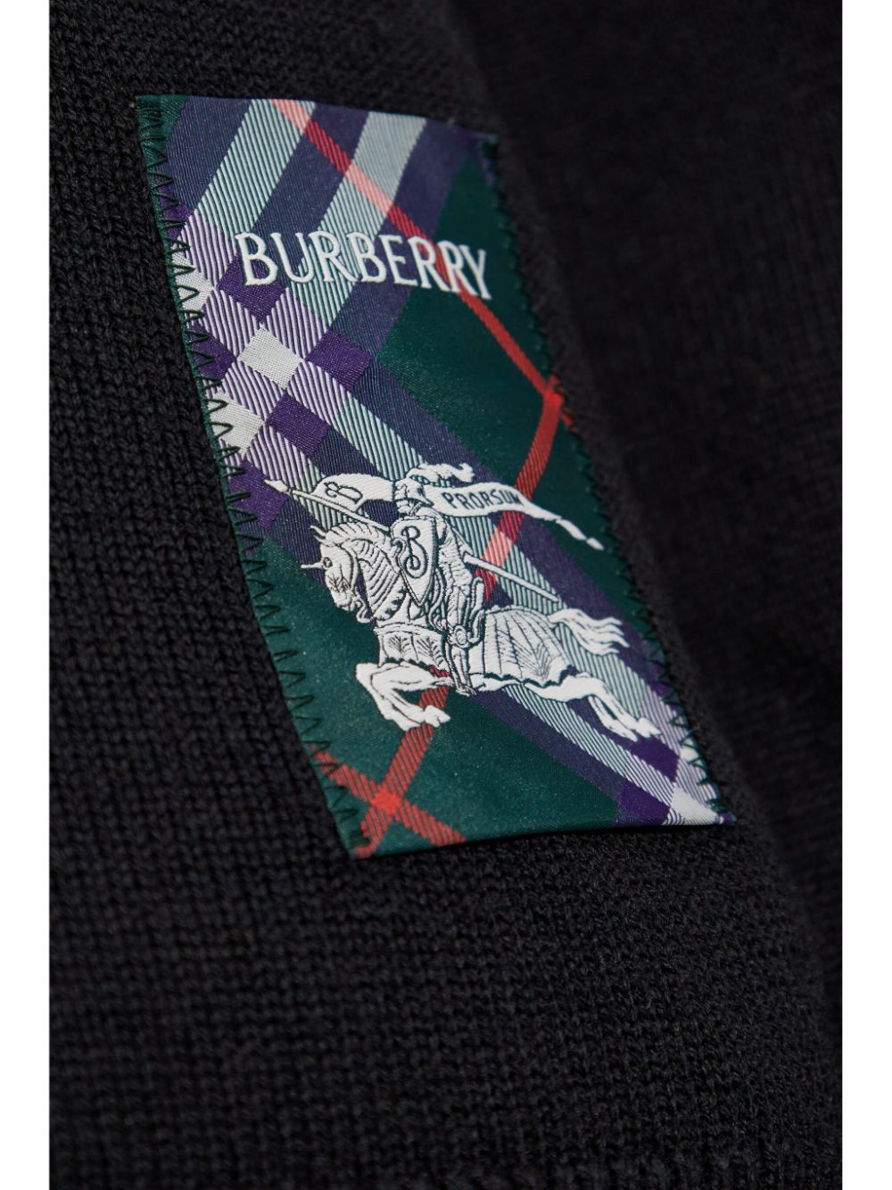 BURBERRY Luxurious 100% Wool V-Neck Sweater for Women