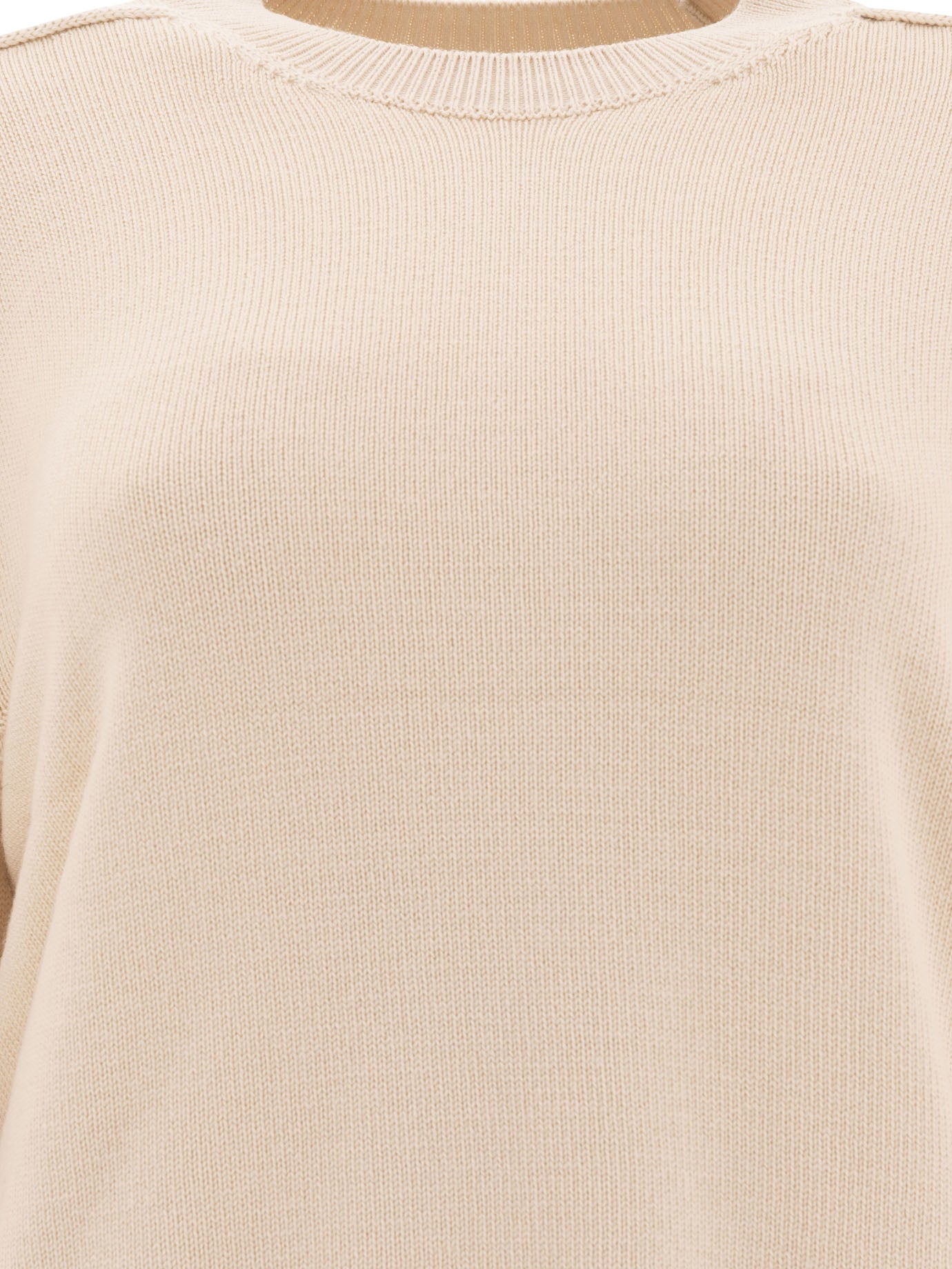 BURBERRY Wool Crew Neck Sweater - Relaxed Fit for Women