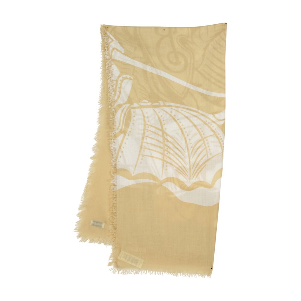 BURBERRY Oversized Wool Scarf