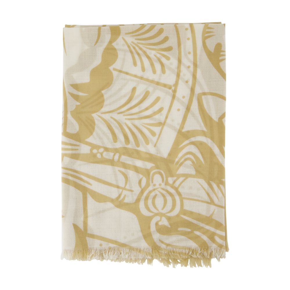 BURBERRY Oversized Wool Scarf
