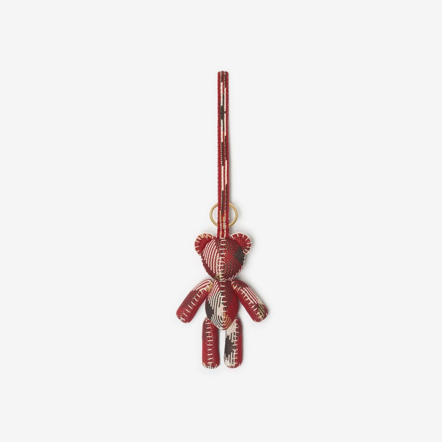 BURBERRY Mini Bear Charm Keyring