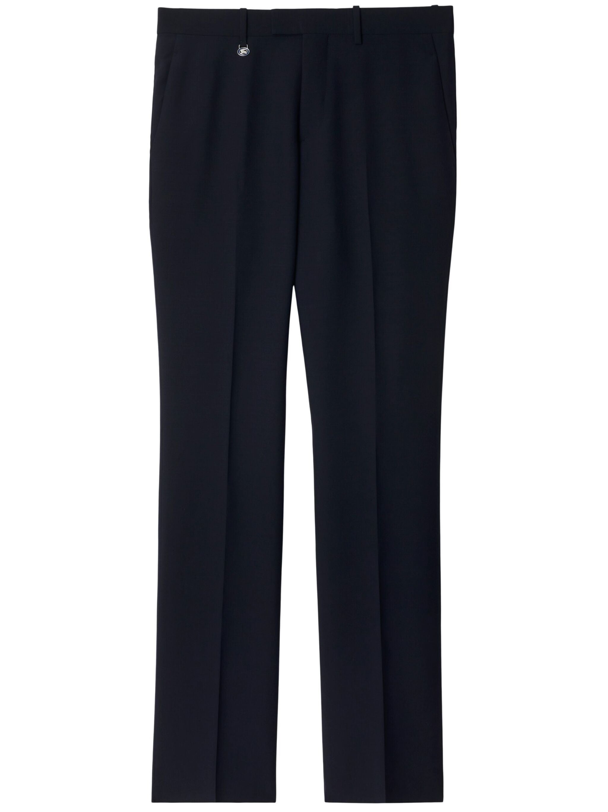 BURBERRY Tailored Slim Fit Trousers in Wool and Mohair - Size 48