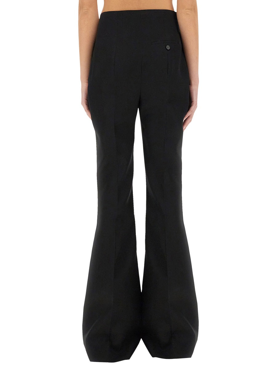 ALEXANDER MCQUEEN Tailored Pants with Waist Lapels - Size 40