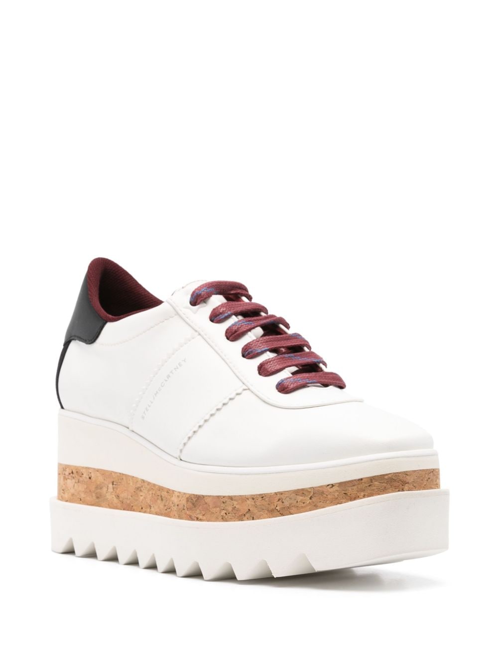 STELLA MCCARTNEY Platform Sneaker with Faux Leather Design
