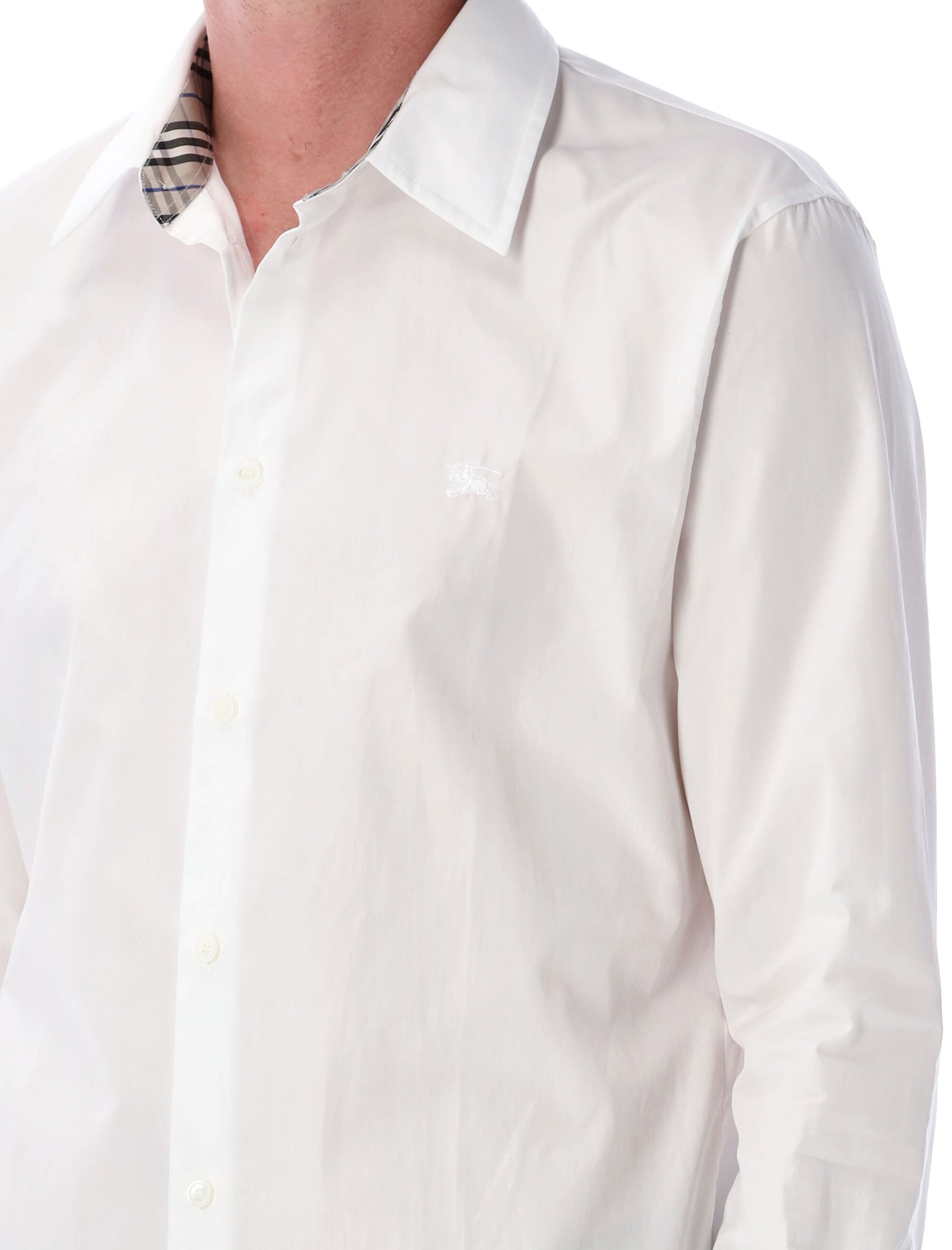 BURBERRY Men's Stylish Mini Shirt for Spring/Summer 2025