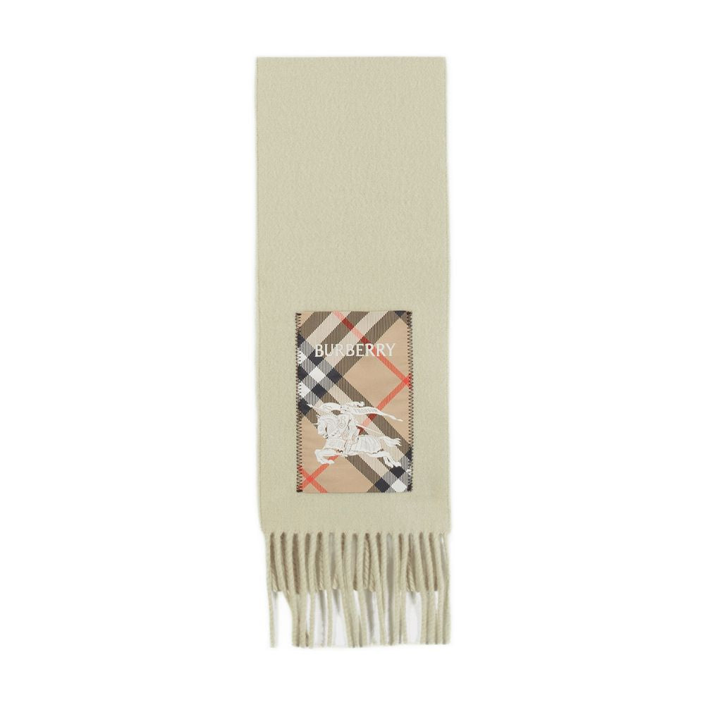 BURBERRY Solid Cashmere Scarf for Women