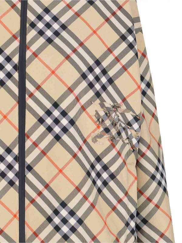 BURBERRY Checkered Design Reversible Jacket for Men