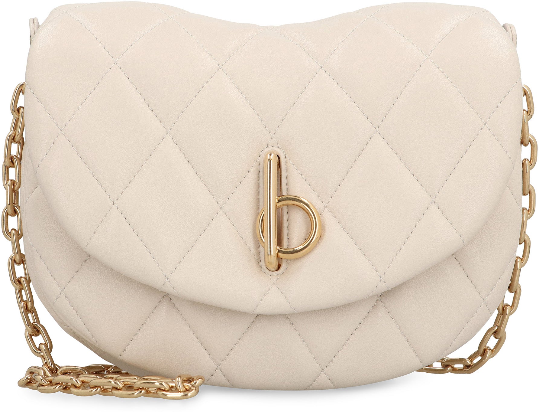 BURBERRY Mini Quilted Rocking Horse Crossbody Handbag