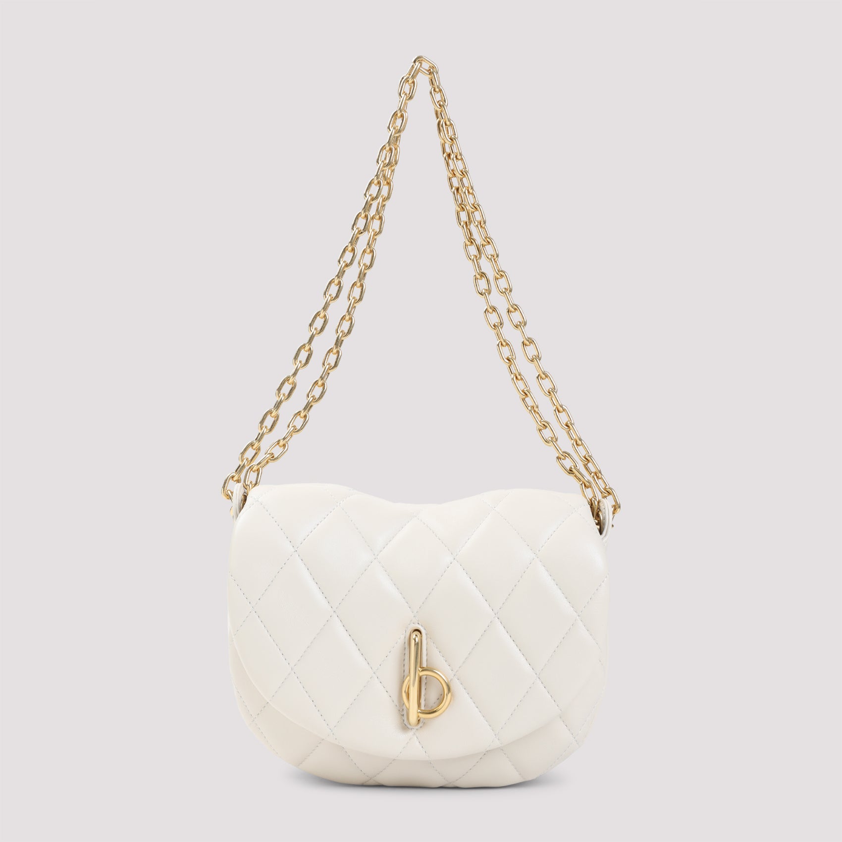 BURBERRY Mini Chain Rocking Handbag - 23cm x 18cm x 7cm